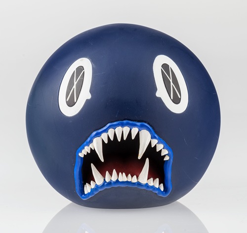 Cat Teeth Bank (Blue) by KAWS