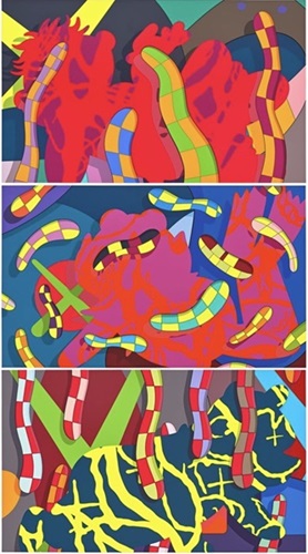 Lost Time; Alone Again; Far Far Down by KAWS