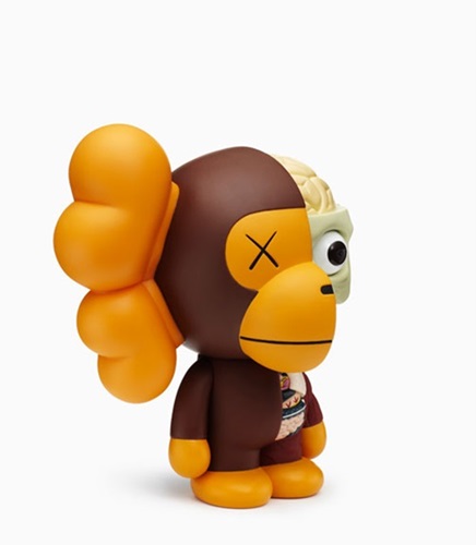 Milo (Kaws X A Bathing Ape) (Brown) by KAWS