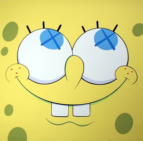 Kawsbob Yellow (First edition) by KAWS