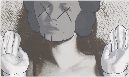 Kate Moss With White Gloves (First Edition) by KAWS