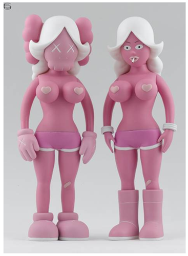 The Twins (Pink Edition) by KAWS